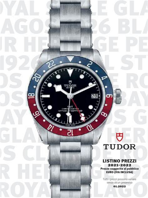 listino prezzi tudor orologi e passioni|tudor watch company website.